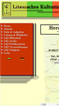 Mobile Screenshot of litauischeskulturinstitut.de